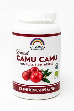 Daniels Camu Camu vitamin C kapsler - 100 økologiske kapsler