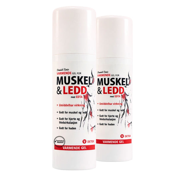 MUSKEL&LEDD Gel Duo-pakke (2 × 120ml)
