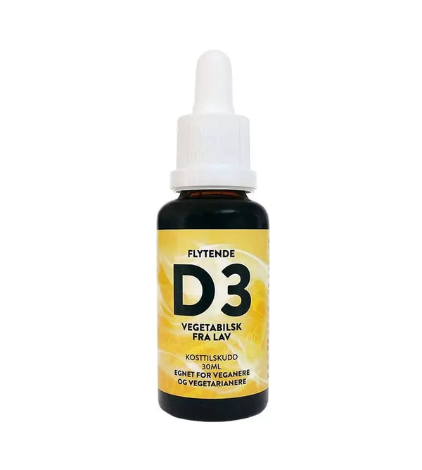 Flytende vegansk D3 30 ml.