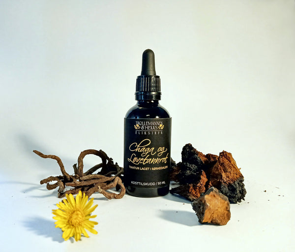 Chaga og Løvetannrot - kraftpakke av antioksidanter 50 ml