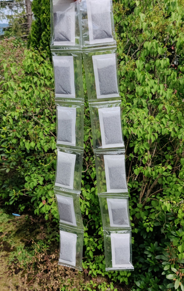 Kullfilter for vanndestilator. 12 stk.