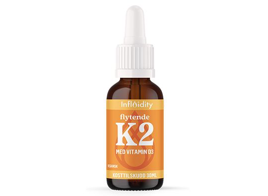 FLYTENDE K2 MED VITAMIN D3 30 ml