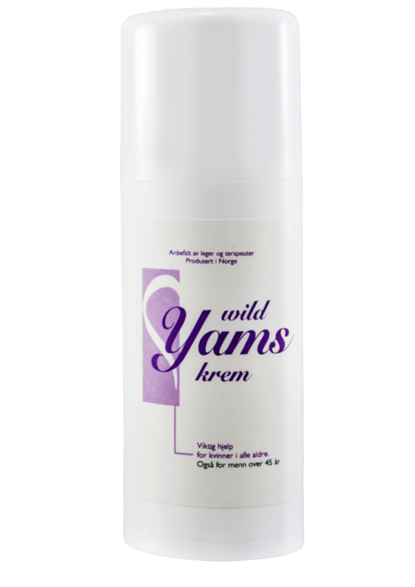 Wild Yams Krem, med naturlig progesteron, 115ml