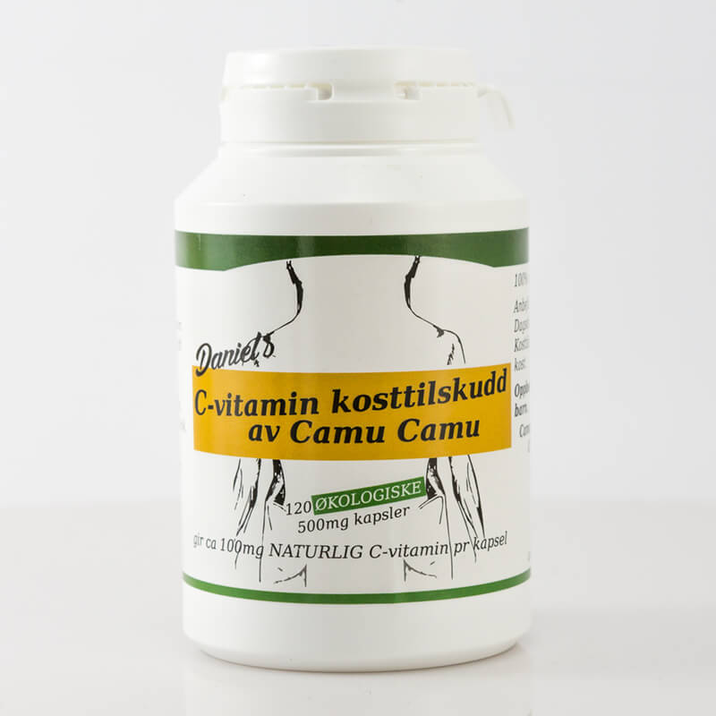 Tilbud pga dato: Daniel's Camu Camu.120 kapsler.