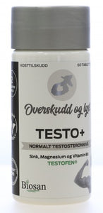 Biosan Testo+ - NORMALT TESTOSTERONNIVÅ