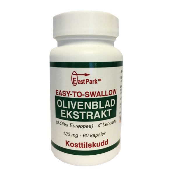 East park Olivenbladekstrakt - 500 mg 60 kapsler