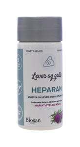 Biosan Heperan - Rensende urter for lever, galle og fordøyelse.