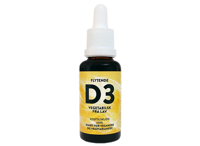 Flytende Vegansk D3