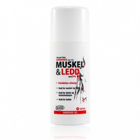 MUSKEL & LEDD gel varmende med EDTA