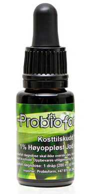 Jod, høyoppløst, 15ml